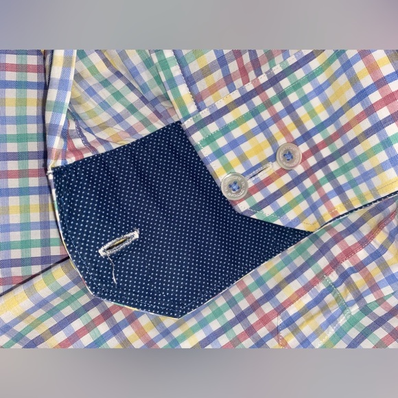 Bugatchi Men’s button down shaped fit - size medium - Picture 4 of 5